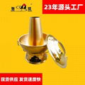 Brass Charcoal Stove Shabu Shabu Pan