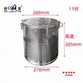 factory direct sales stainless steel perforated soup spice basket Housewear  10