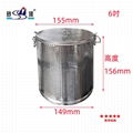 factory direct sales stainless steel perforated soup spice basket Housewear  11