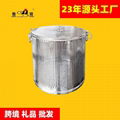 factory direct sales stainless steel perforated soup spice basket Housewear  12