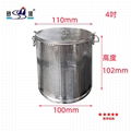 factory direct sales stainless steel perforated soup spice basket Housewear  15