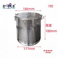 factory direct sales stainless steel perforated soup spice basket Housewear 