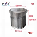 factory direct sales stainless steel perforated soup spice basket Housewear 