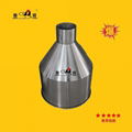 Manufacturer's direct sales of 304 stainless steel conical hopper 9