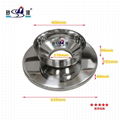 Stainless steel centrifuge funnel