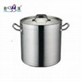 04 style stock pot 304 stainless steel soup bucket