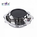Chinese Four Layer Steamboat with Teppanyaki Available Gas stove 10