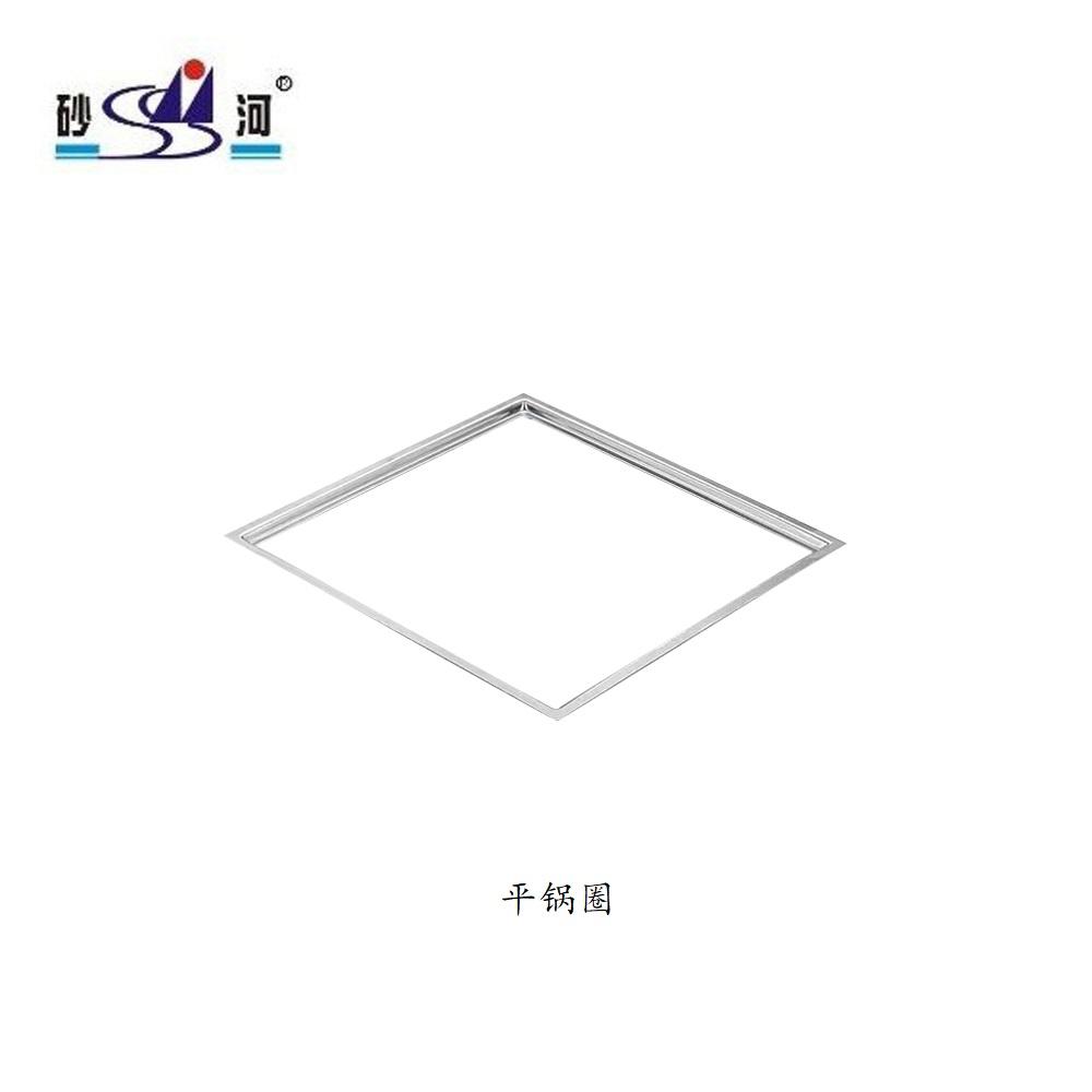 砂河不鏽鋼淨化無煙火鍋鍋圈商用下沉式金屬圈餐桌下沉式鋼圈定製 5