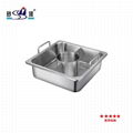  s/s cooking pan with hole Central pot & 2 partition Available Gas furnace