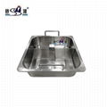  s/s cooking pan with hole Central pot & 2 partition Available Gas furnace