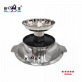 stainless steel pagoda tri-layers steamboat available gas stove