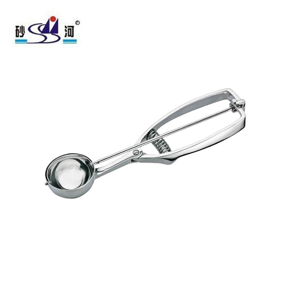 Durable s/s ice cream scoop w/spring handle at reasonable prices from China 6