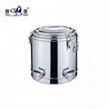 s/s lage capacity insulate heat preservation soup barrel liquid food container 