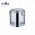 s/s lage capacity insulate heat preservation soup barrel liquid food container  7