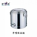 s/s lage capacity insulate heat preservation soup barrel liquid food container  8