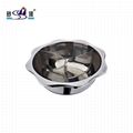 stainess steel steamboat/Stainless steel perforated slag-free hot pot  13