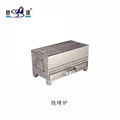 S/S Hand Pushed Barbecue Truck with Floor Stand Commercial Barbecue Truck 7