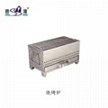 S/S Hand Pushed Barbecue Truck with Floor Stand Commercial Barbecue Truck