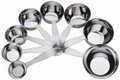 304 Stainless Steel Dry Or Liquid Measuring Cups Spoons