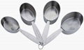 304 Stainless Steel Dry Or Liquid Measuring Cups Spoons