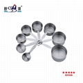 304 Stainless Steel Dry Or Liquid Measuring Cups Spoons 2