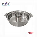 S/S thickened coconut chicken hot pot Available gas stove & induction cooker