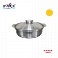 S/S thickened coconut chicken hot pot Available gas stove & induction cooker