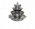 Stainless steel five layers hot pot with BBQ Available Radiant-cooker 8