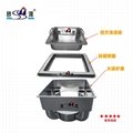 Square built in type hot pot table spare parts Commercial shabu shuba Hot Pot 