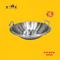 Thickened clear soup hot pot,no stove,suitable for commercial and household use