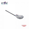 stainless steel wire skimmer/slotted spoon with long handle 