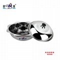 Stainless steel y style divider non-slag 2-tastes pot of the pot 4