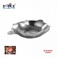 S/S special-shaped large capacity clearlyly Soup hot pot Available Gas stove