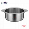 Tri-layer-steel Extra high pot Household 304 Stainless Steel Soup Pot 7