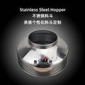 Hopper of soybean milk mill Hardware article funnel S/S Food Machinery Hopper 3