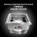 Restaurant Smokeless Hot Pot Embedded soup pot with induction cooker 2