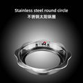 Hot pot table Matching Sinken Type stainless steel Gas Hot Pot Ring 2