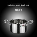 High Quality Kitchen Utensils Manufacturer Cooking Stock Pot with Glass Lid 2