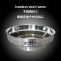 s/s tapered type funnel Hardware Accessories hopper for Soybean milk machine