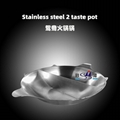 Cooking Utensils S/S Pot with Partition (2 Compartment) hot pot store articles