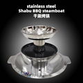 stainless steel tri-layers pagoda steamboat 1