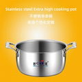 Tri-layer Steel Double Handle Cooking