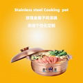 Stainless steel Bamboo shoots and pigs foot hot pot