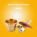 Brass pestle & mortar for Chinese medicine stores 1