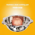 inox lotus shape pots,basin available in