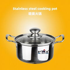 Stainless steel Induction cooker soup pot Available Electric Cooking Utensils