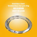 the thickened stainless steel