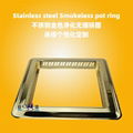  the thickened stainless steel purification smokeless hot pot circle catering