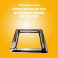  the thickened stainless steel purification smokeless hot pot circle catering