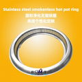  the thickened stainless steel purification smokeless hot pot circle catering